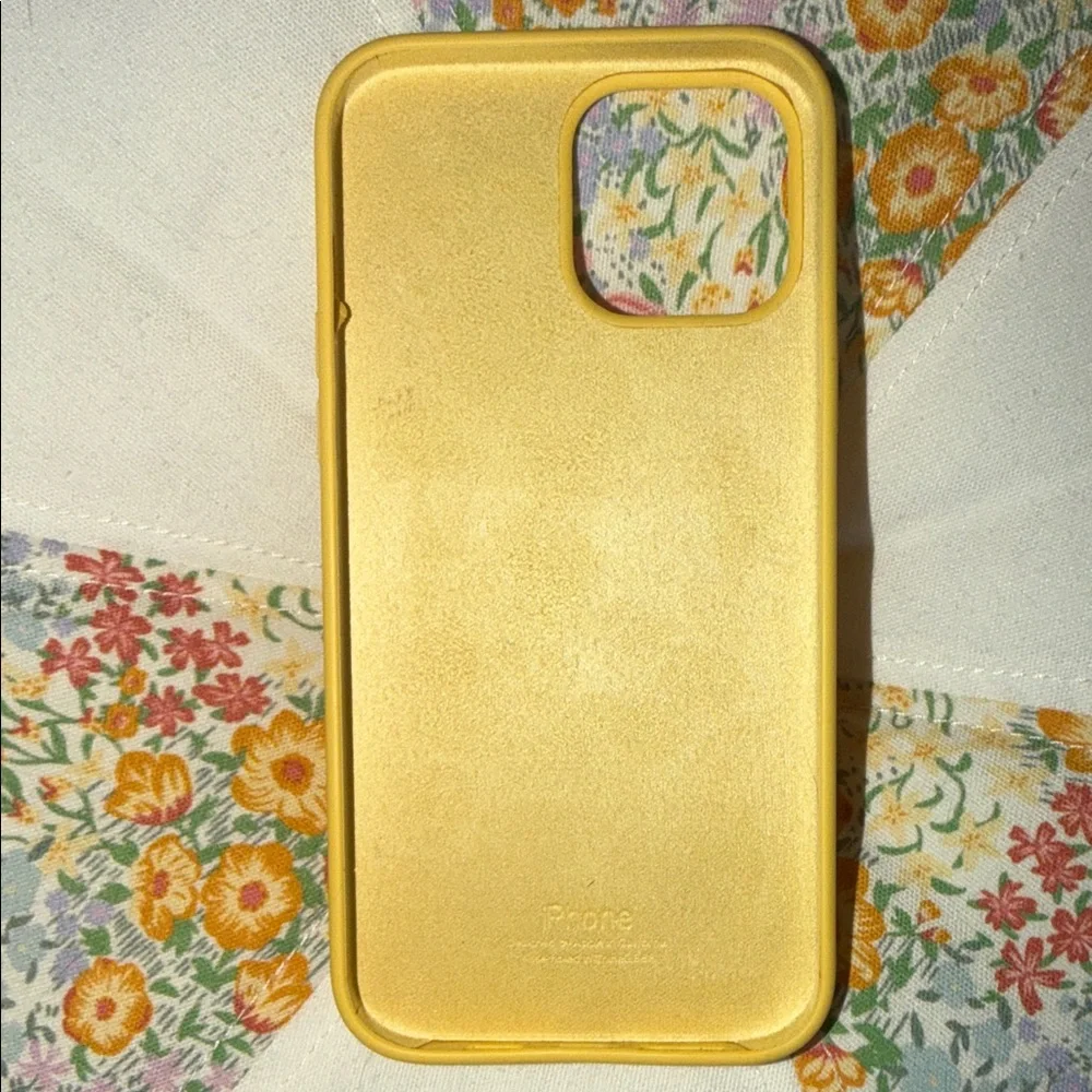 Apple Bright Yellow iPhone Case for iPhone 13 Pro Max